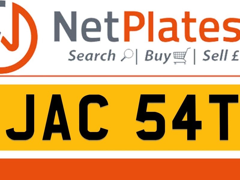 JAC 54T Private Number Plate On DVLA Retention