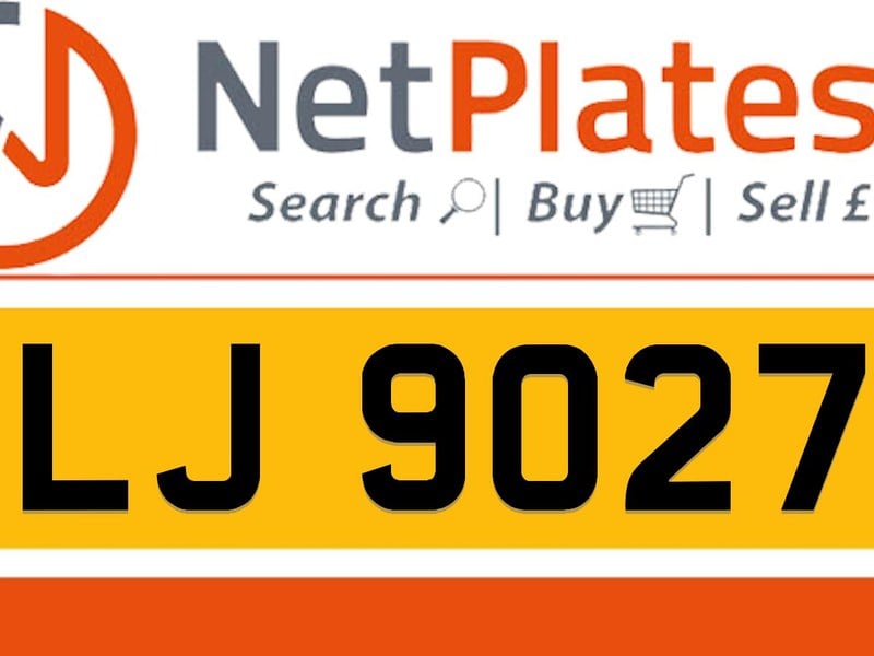 LJ 9027 Private Number Plate On DVLA Retention Ready To Go