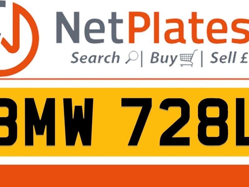 BMW 728L Private Number Plate On DVLA Retention Ready To Go
