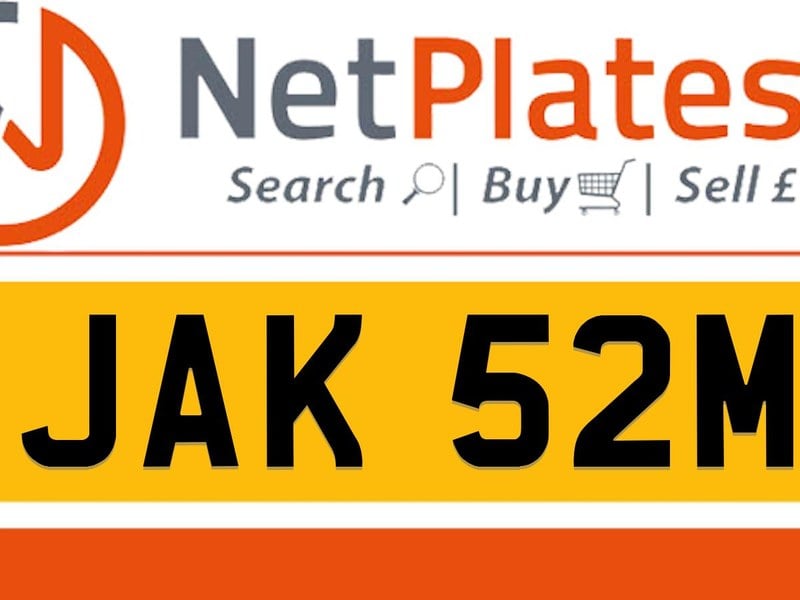 JAK 52M Private Number Plate On DVLA Retention Ready To Go