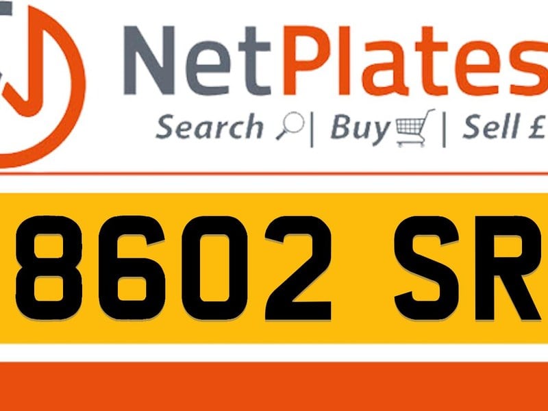 8602 SR Private Number Plate On DVLA Retention Ready To Go
