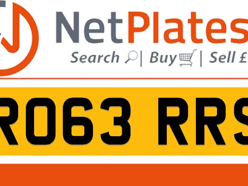 RO63 RRS Private Number Plate On DVLA Retention Ready To Go