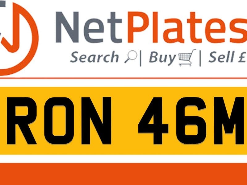 RON 46M Private Number Plate On DVLA Retention Ready To Go
