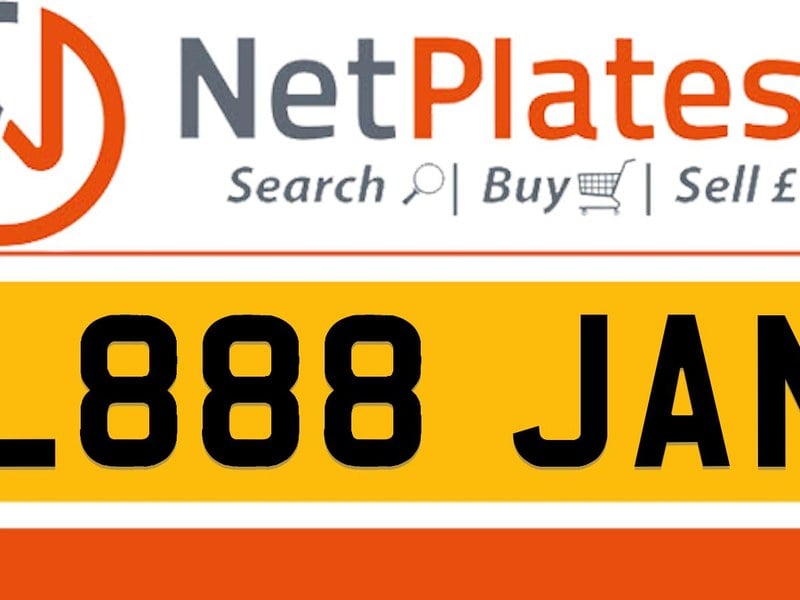 L888 JAN Private Number Plate On DVLA Retention Ready To Go