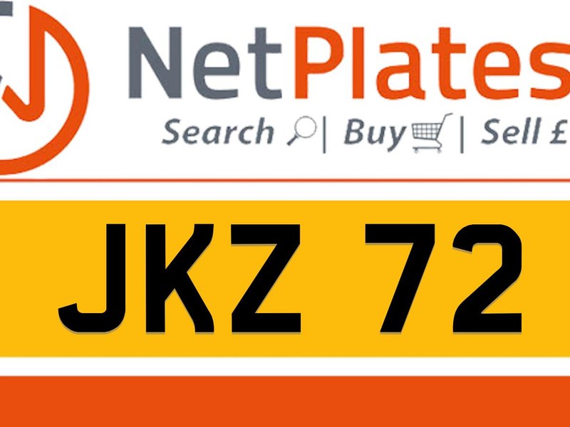 JKZ 72 Private Number Plate On DVLA Retention Ready To Go