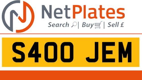 Picture of S400 JEM Private Number Plate On DVLA Retention Ready To Go - For Sale