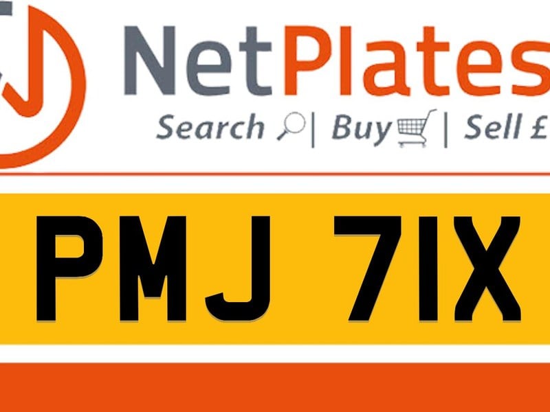 PMJ 71X Private Number Plate On DVLA Retention Ready To Go