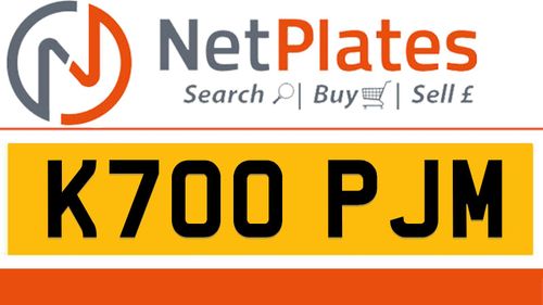 Picture of K700 PJM Private Number Plate On DVLA Retention Ready To Go - For Sale
