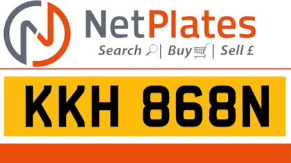 KKH 868N Private Number Plate On DVLA Retention Ready To Go