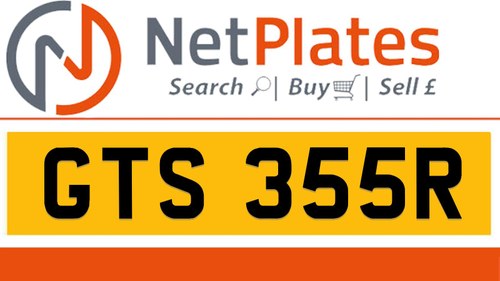 GTS 355R FERARRI 355 Private Number Plate On DVLA Retention En Venta