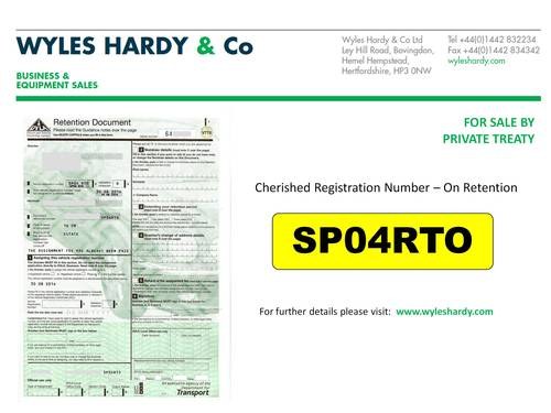 SP04RTO - On Retention - £2,000  In vendita