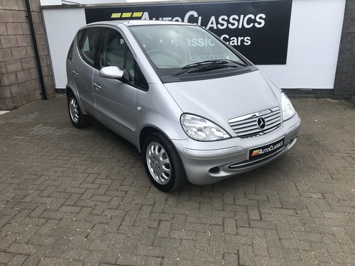 2001 MERCEDES A140 ELEGANCE AUTO, 39,000 MILES, FULL HISTORY SOLD
