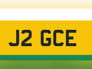 J2 GCE Cherished Vehicle Registration number For Sale (picture 1 of 1)