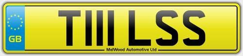 T111 LSS Cherished Number Plate For Sale In vendita