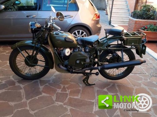 1952 MOTO GUZZI SUPERALCE MILITARE 500, MOTORE COMPLETAMENTE RES A vendre