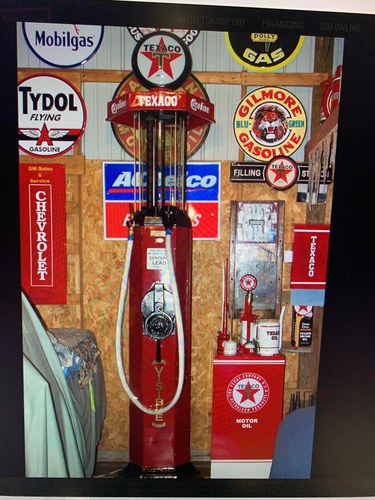 1927 Milwaukee 626 Petrol pump SOLD