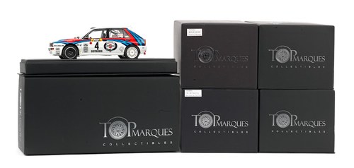 Lot 91 - Five boxed 1:18 scale model cars by Top Marques Zu verkaufen durch Auktion