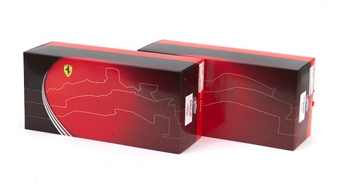 Lot 127 - Two boxed 1:18 scale Ferrari die-cast models In vendita all'asta