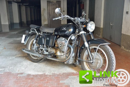 1973 MOTO GUZZI V7 850GT CARROZZINO SIDECAR ORIGINALE LONGHI In vendita