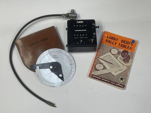 Lot 229 - A Halda 'Twinmaster' rally odometer, Swedish, For Sale by Auction