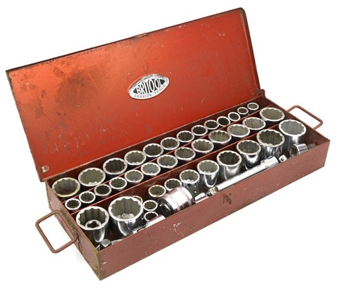 1966 A Britool engineer's 3/4" square drive socket set, number 57 For Sale by Auction