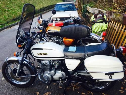 1978 Honda CB 400 F Swiss Police Motorcycle For Sale