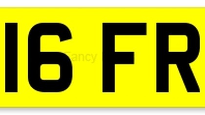 B16 FRO Cherished Private Number Plate BIG AFRO FROST FUNNY