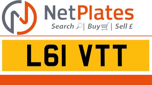 Picture of L61 VTT LEVIT Private Number Plate On DVLA Retention Ready - For Sale