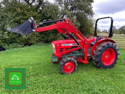 1999 YANMAR YM3110D 4X4 TRACTOR / LOADER / 4 in 1 BUCKET 31hp SEE VERKAUFT