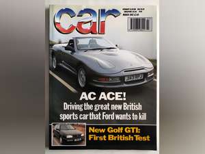 1992 AC Ace Prototype - Story & Road Test For Sale (picture 1 of 3)