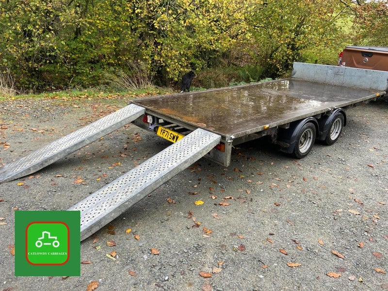 IFOR WILLAIMS LM146G 14X6 2019 FLATBED 3500KG TRAILER & RAMP