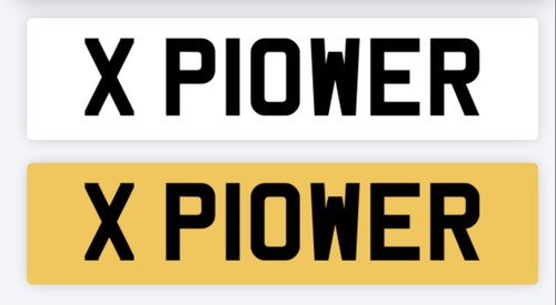 Power- private registration For Sale
