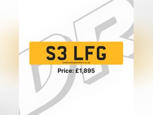 S3 LFG - SELF/ AUDI S3 Number plate For Sale (picture 1 of 1)