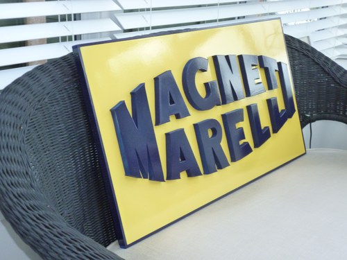 2022 Magneti Marelli 3D sign - 3