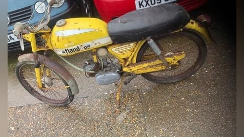 Picture of 1974 Flandria 50cc classic 2 stroke sports moped very rare - For Sale