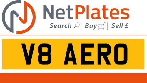 Picture of V84 ERO V8 AERO Private Number Plate On DVLA Retention - For Sale