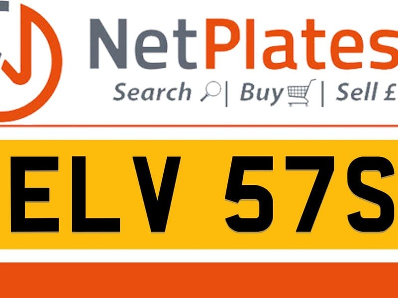 ELV 57S ELVIS Private Number Plate On DVLA Retention Ready