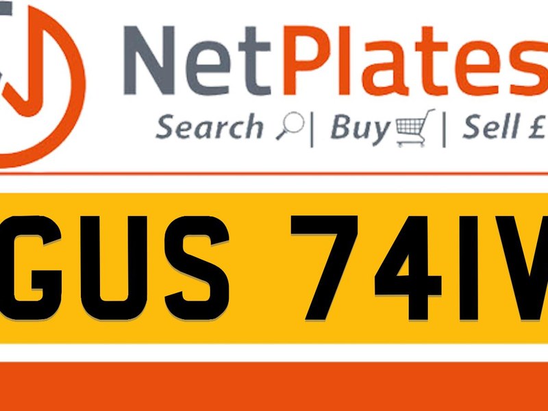 GUS 741V GUSTAV Private Number Plate On DVLA Retention Ready