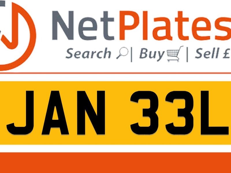 JAN 33L JANE L Private Number Plate On DVLA Retention Ready
