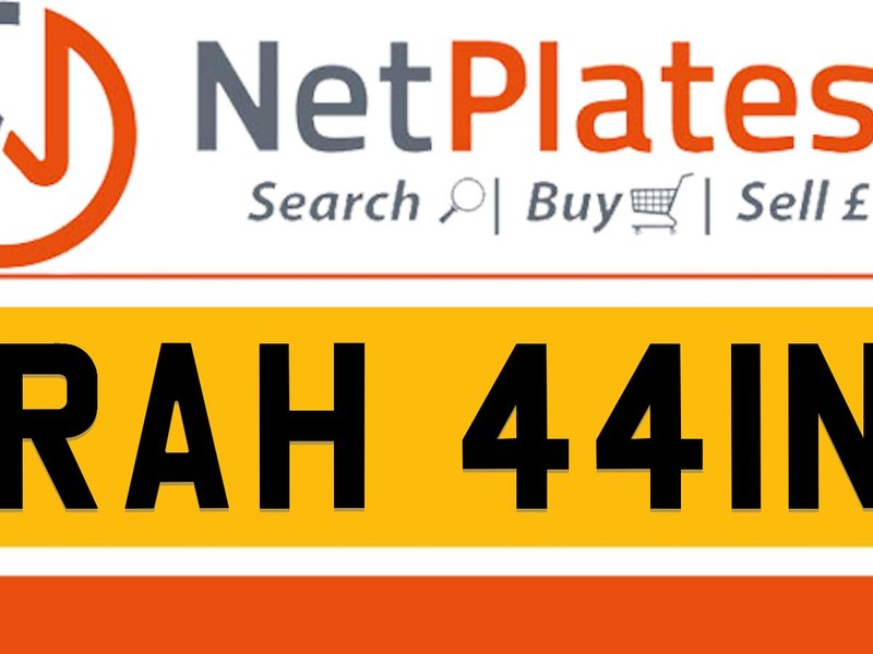 RAH 441N RAHAN Private Number Plate On DVLA Retention Ready