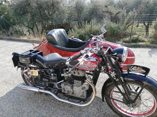 1939 Moto Sertum 500 Sidecar For Sale