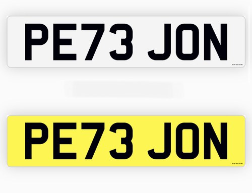 PE73 JON - Registration PETE JONES, Peter Johnson - OFFERS!