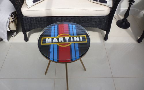 2023 Martini Themed Side Table. (picture 1 of 5)