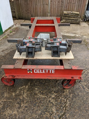 Celette Jig Bench. AND dozer; Ideal for restoration work