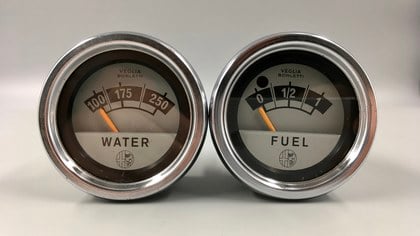 Fuel and water gauges