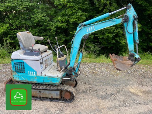 1996 IHI IS7GX 3/4 TON MICRO / MINI DIGGER COMPACT SEE VIDEO VENDIDO