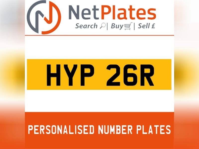 HYP 26R HYPER Private Number Plate On DVLA Retention