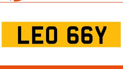 Picture of LEO 66Y   LEO Private Number Plate On DVLA Retention - For Sale