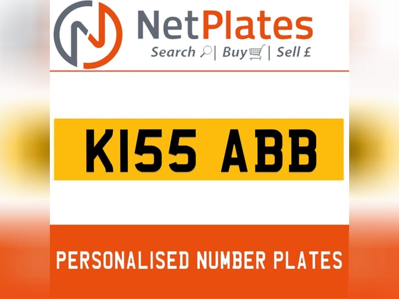 K155 ABB ABBY Private Number Plate On DVLA Retention