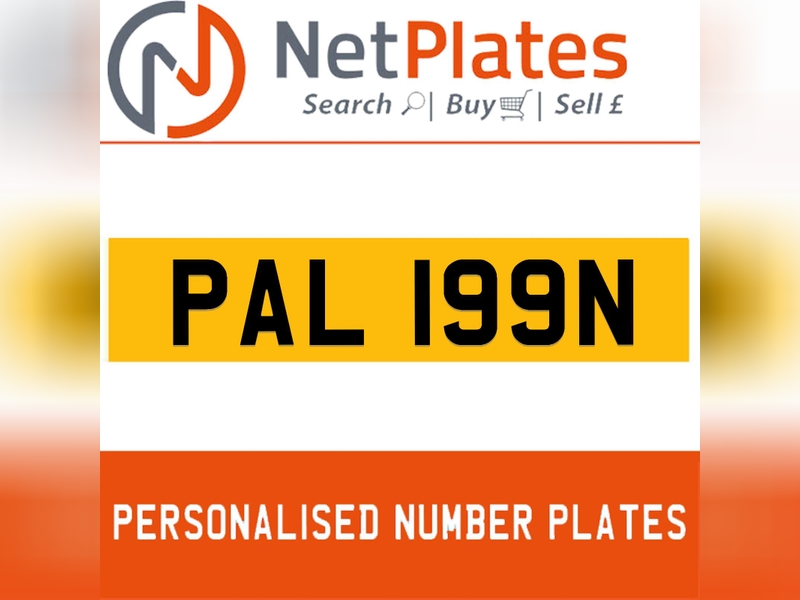 PAL 199N Private Number Plate On DVLA Retention Ready To Go